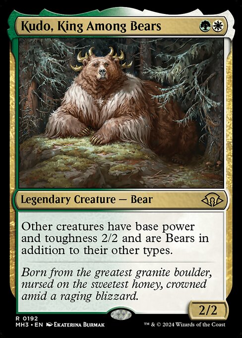 Kudo, King Among Bears - Modern Horizons 3