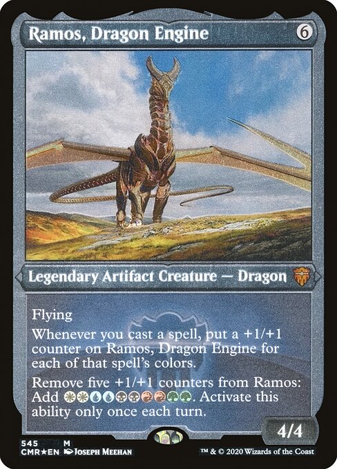 Ramos, Dragon Engine - Commander Legends - Etched Foil