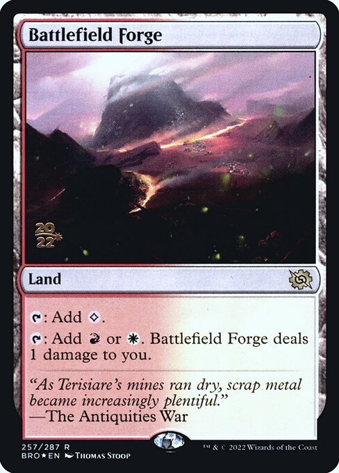 Battlefield Forge - The Brothers' War Promos - Promo Foil