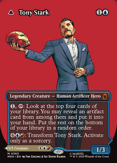 Tony Stark // The Invincible Iron Man - Marvel Super Heroes