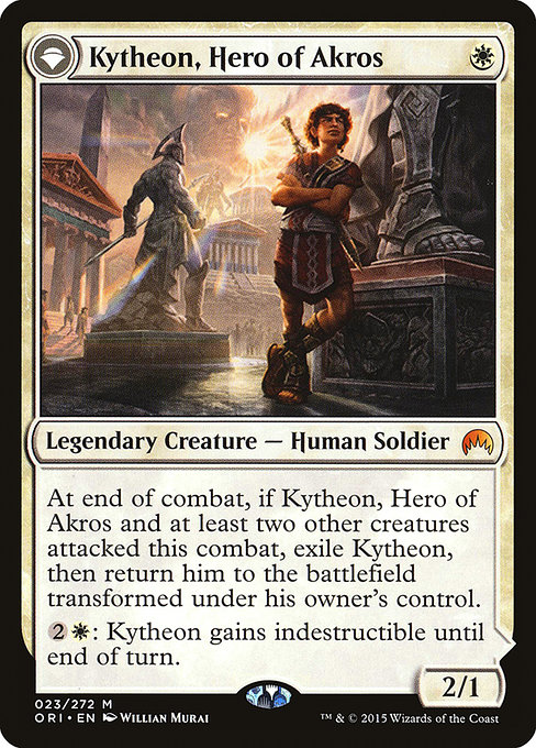 Kytheon, Hero of Akros // Gideon, Battle-Forged - Magic Origins