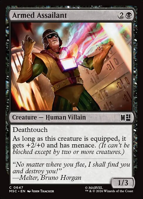 Armed Assailant - Marvel Super Heroes Commander