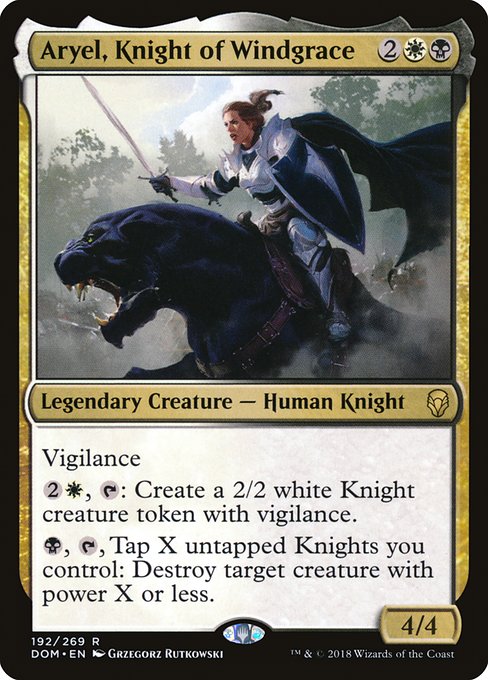 Aryel, Knight of Windgrace - Dominaria