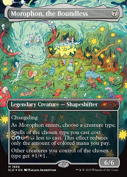 Morophon, the Boundless - Secret Lair Drop - Borderless