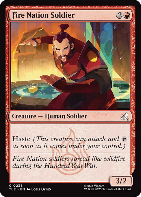 Fire Nation Soldier - Avatar: The Last Airbender Eternal