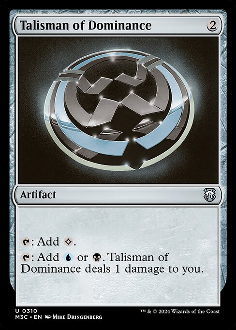 Talisman of Dominance - Modern Horizons 3 Commander