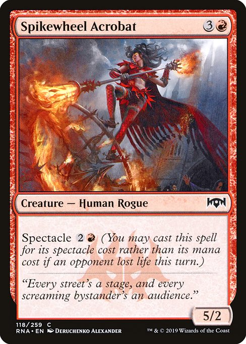 Spikewheel Acrobat - Ravnica Allegiance