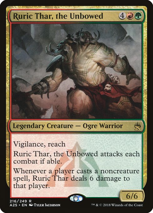 Ruric Thar, the Unbowed - Masters 25