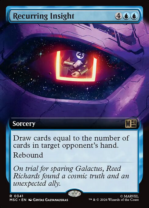 Recurring Insight - Marvel Super Heroes Commander - Extended Art