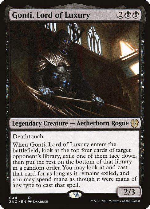 Gonti, Lord of Luxury - Zendikar Rising Commander