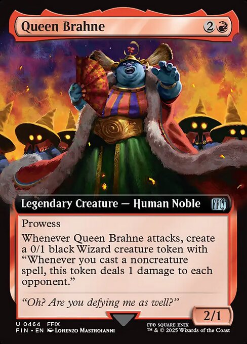 Queen Brahne - Final Fantasy - Extended Art