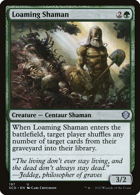 Loaming Shaman - Starter Commander Decks