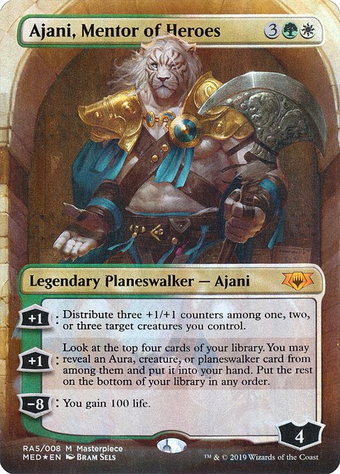 Ajani, Mentor of Heroes - Mythic Edition - Promo Foil