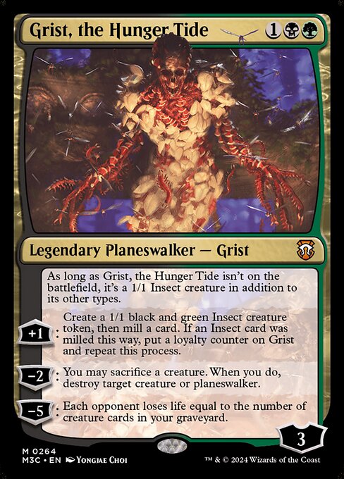 Grist, the Hunger Tide - Modern Horizons 3 Commander