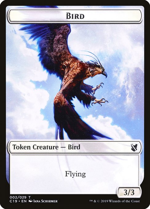 Bird - Commander 2019 Tokens