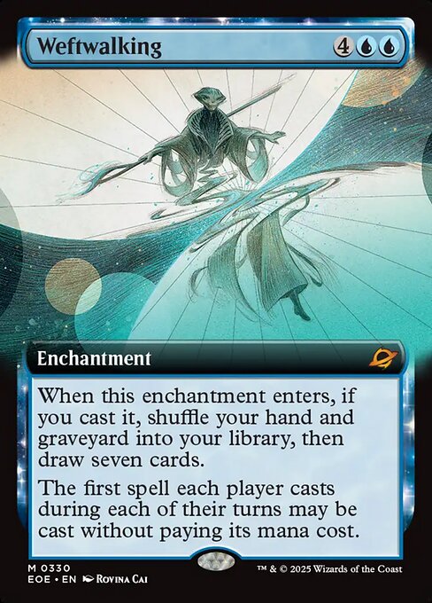 Weftwalking - Edge of Eternities - Extended Art
