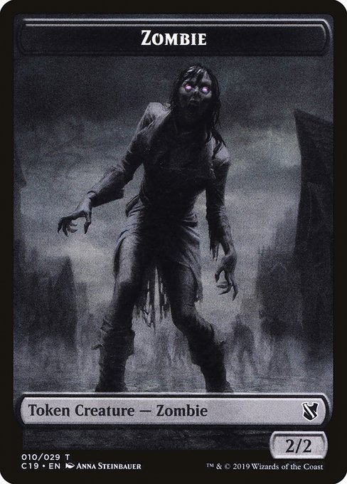 Zombie - Commander 2019 Tokens