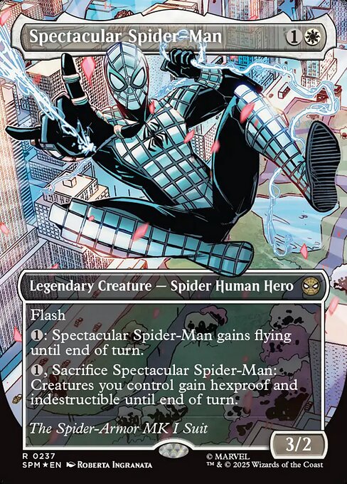 Spectacular Spider-Man - Marvel's Spider-Man - Textured Foil, Borderless