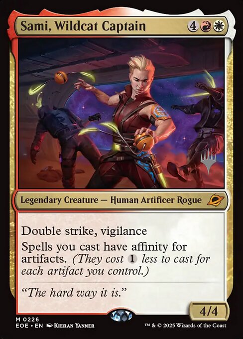 Sami, Wildcat Captain - Edge of Eternities Promos