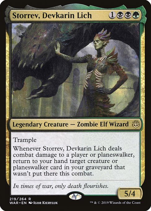 Storrev, Devkarin Lich - War of the Spark