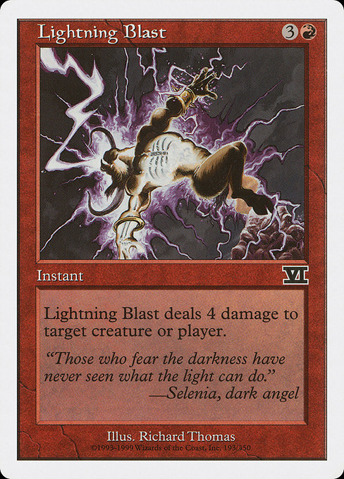 Lightning Blast - Classic Sixth Edition