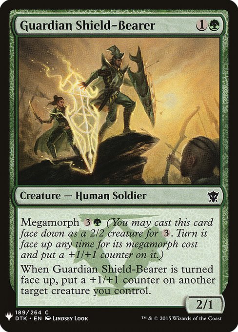 Guardian Shield-Bearer - The List