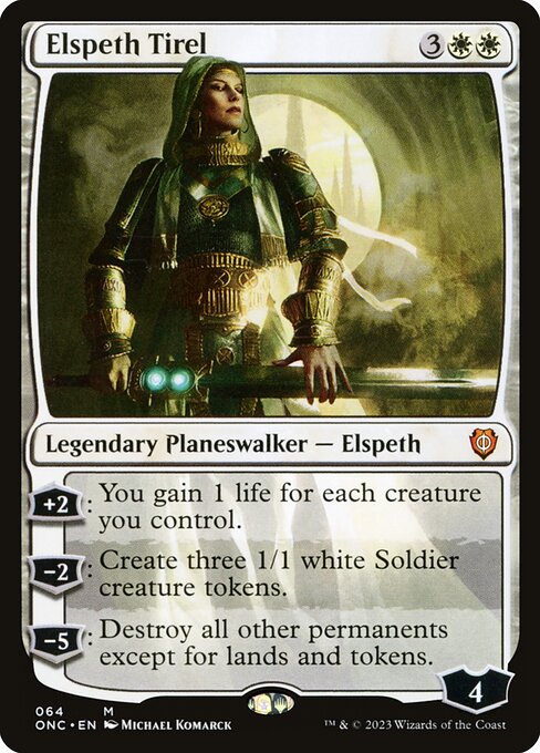 Elspeth Tirel - Phyrexia: All Will Be One Commander