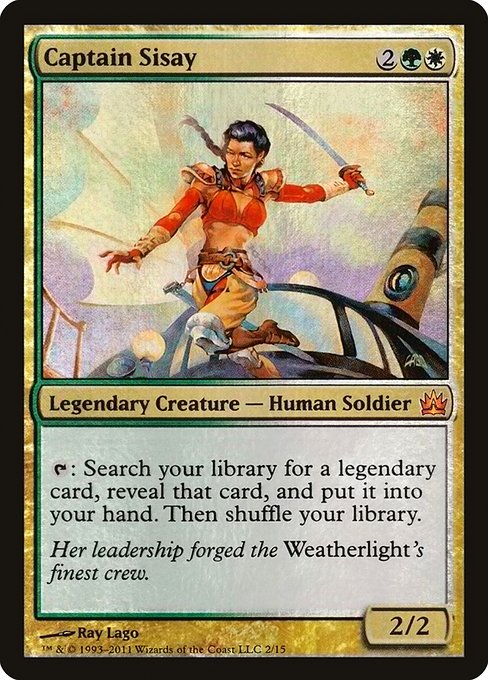 Captain Sisay - From the Vault: Legends - Promo Foil