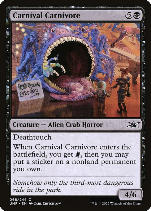 Carnival Carnivore - Unfinity