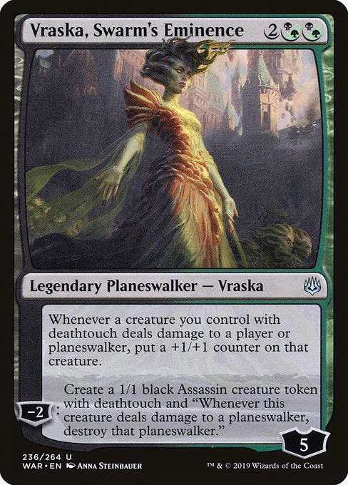 Vraska, Swarm's Eminence - War of the Spark