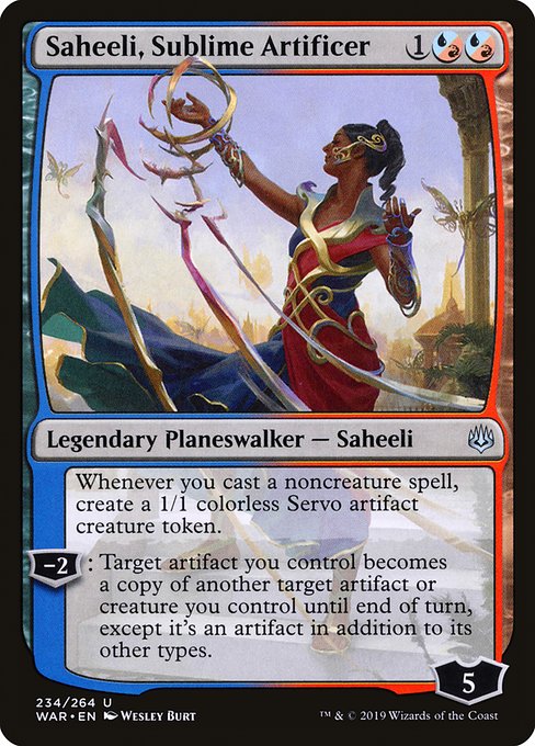 Saheeli, Sublime Artificer - War of the Spark