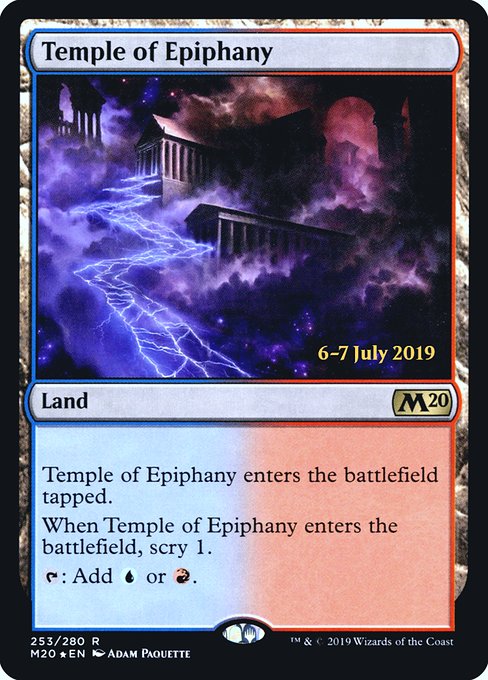 Temple of Epiphany - Core Set 2020 Promos - Promo Foil