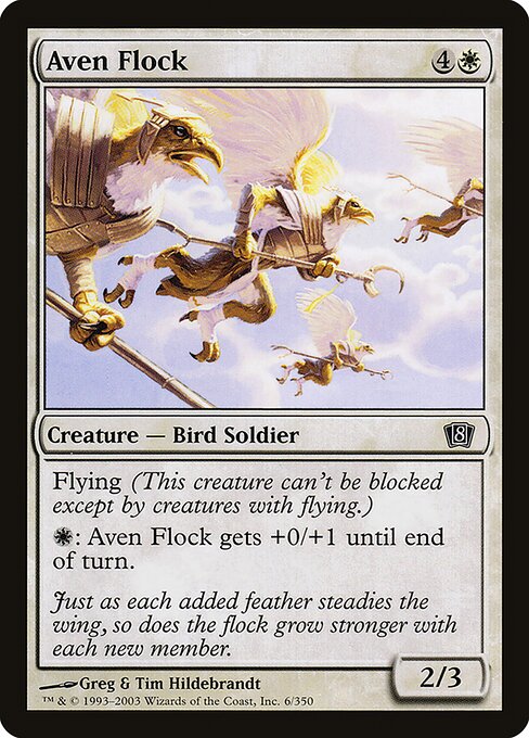 Aven Flock - Eighth Edition - Promo Foil