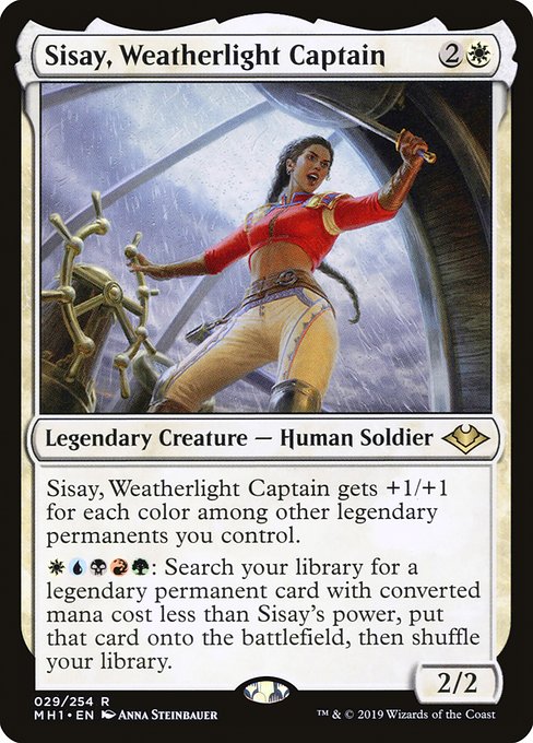 Sisay, Weatherlight Captain - Modern Horizons