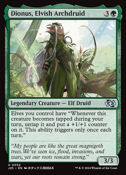 Dionus, Elvish Archdruid - Foundations Jumpstart