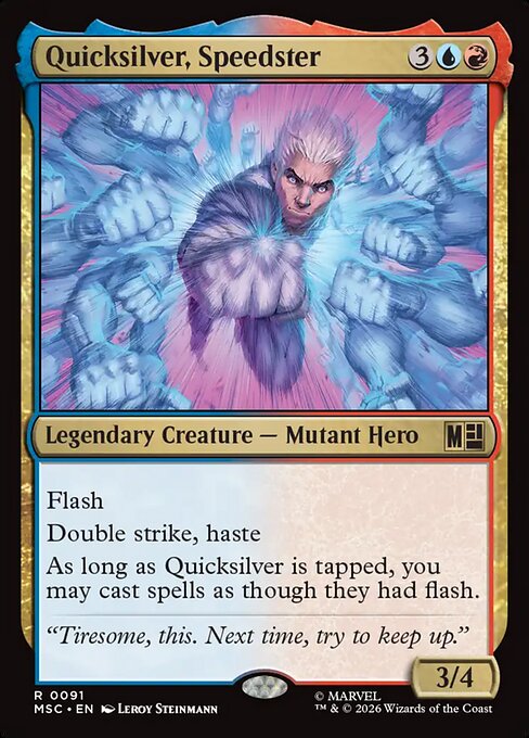 Quicksilver, Speedster - Marvel Super Heroes Commander