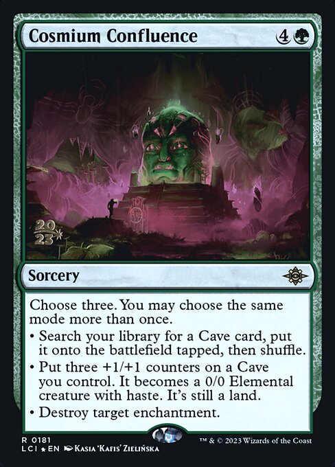 Cosmium Confluence - The Lost Caverns of Ixalan Promos