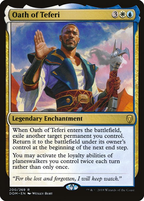 Oath of Teferi - Dominaria