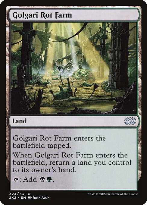 Golgari Rot Farm - Double Masters 2022