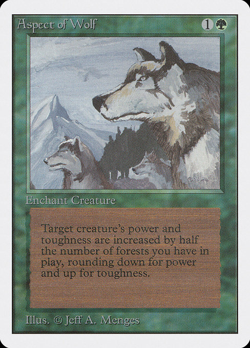 Aspect of Wolf - Unlimited Edition