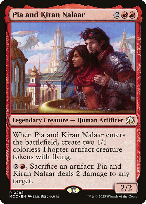 Pia and Kiran Nalaar - March of the Machine Commander