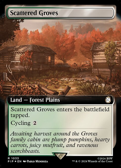 Scattered Groves - Fallout - Surge Foil