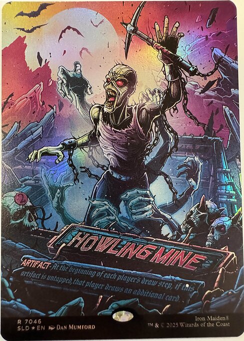 Howling Mine - Secret Lair Drop - Borderless