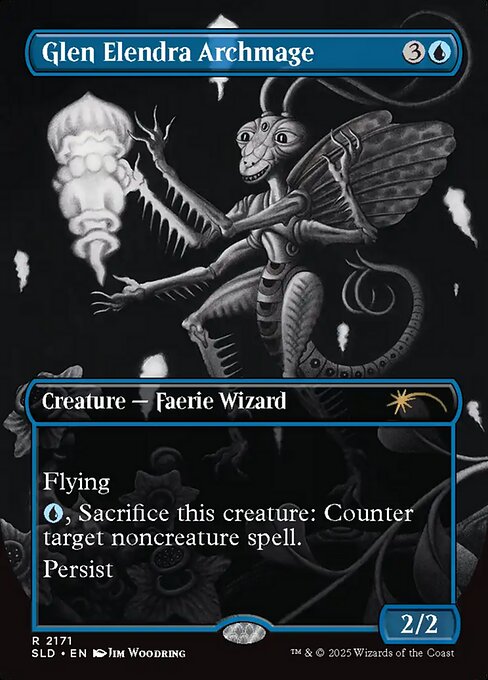 Glen Elendra Archmage - Secret Lair Drop - Borderless
