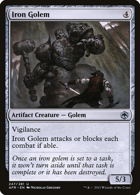 Iron Golem - Adventures in the Forgotten Realms