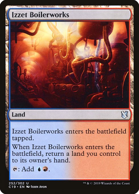 Izzet Boilerworks - Commander 2019