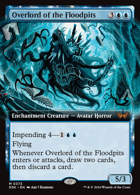 Overlord of the Floodpits - Duskmourn: House of Horror