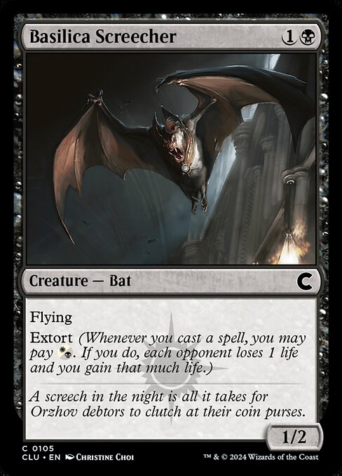 Basilica Screecher - Ravnica: Clue Edition