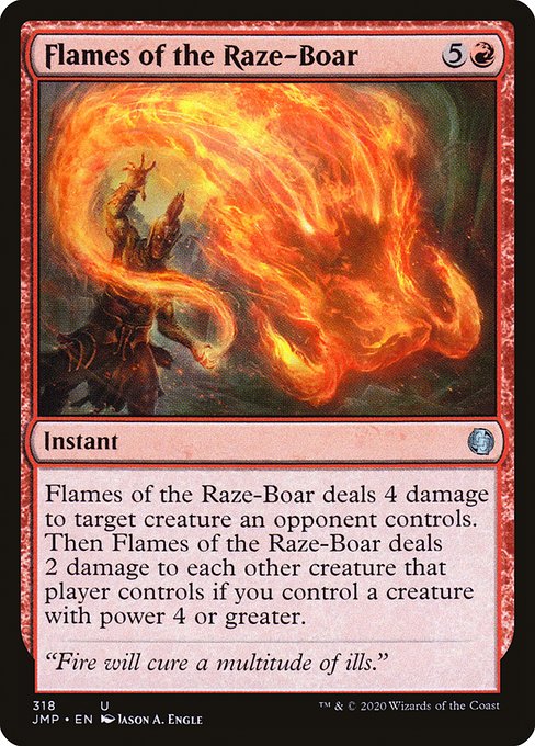 Flames of the Raze-Boar - Jumpstart