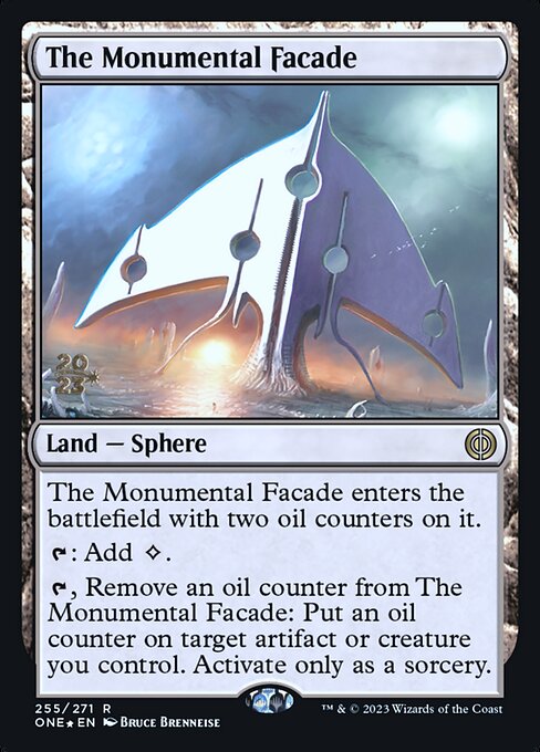 The Monumental Facade - Phyrexia: All Will Be One Promos